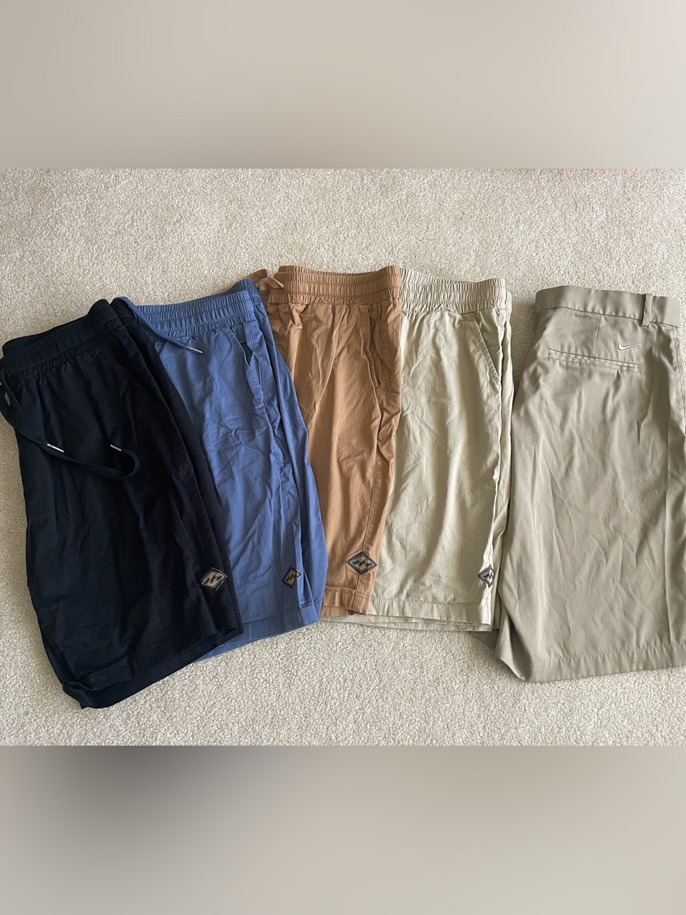 Nike Men's Golf shorts, 4 Pairs pull on Coofandy men’s shorts